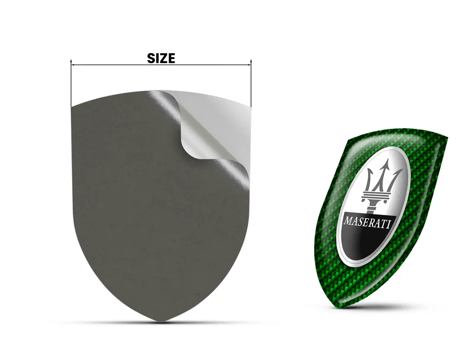 Maserati Adesivi Business Personalizzati Durevoli Limitati Stile